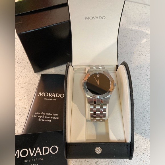 Men’s Movado Stainless Steel Watch